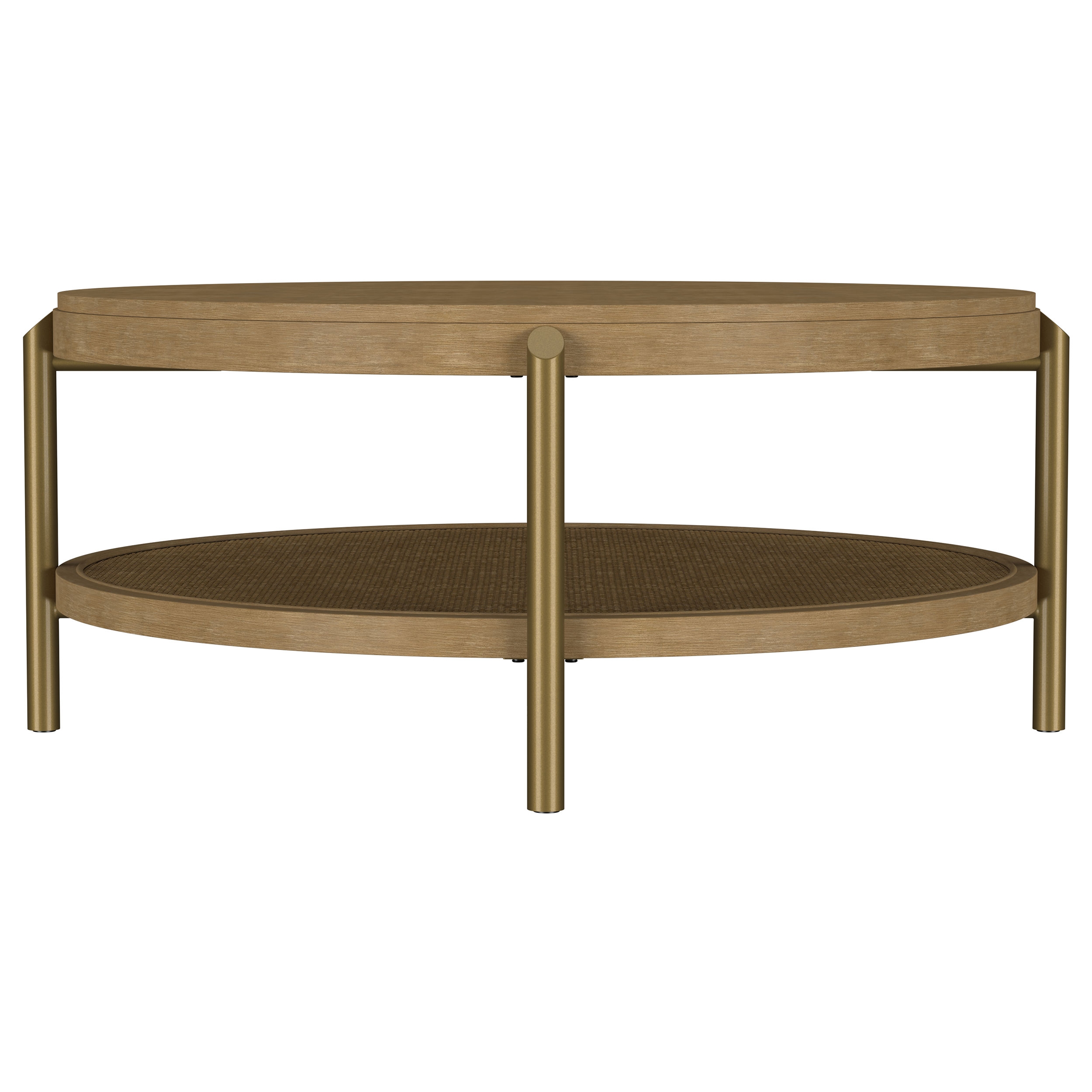 Coffee Table With Storage Shelf