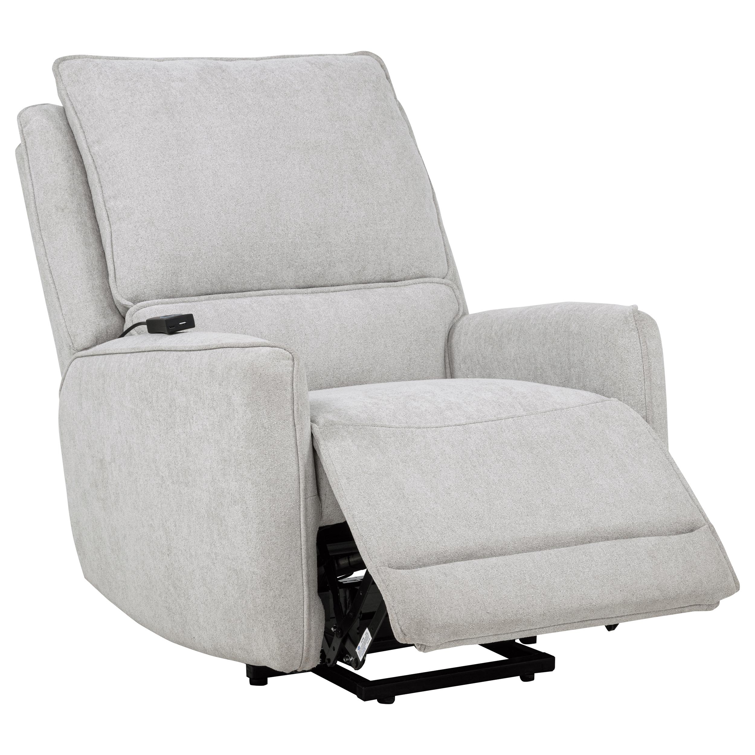 Sylmar Chenille Dual Power Lift Recliner