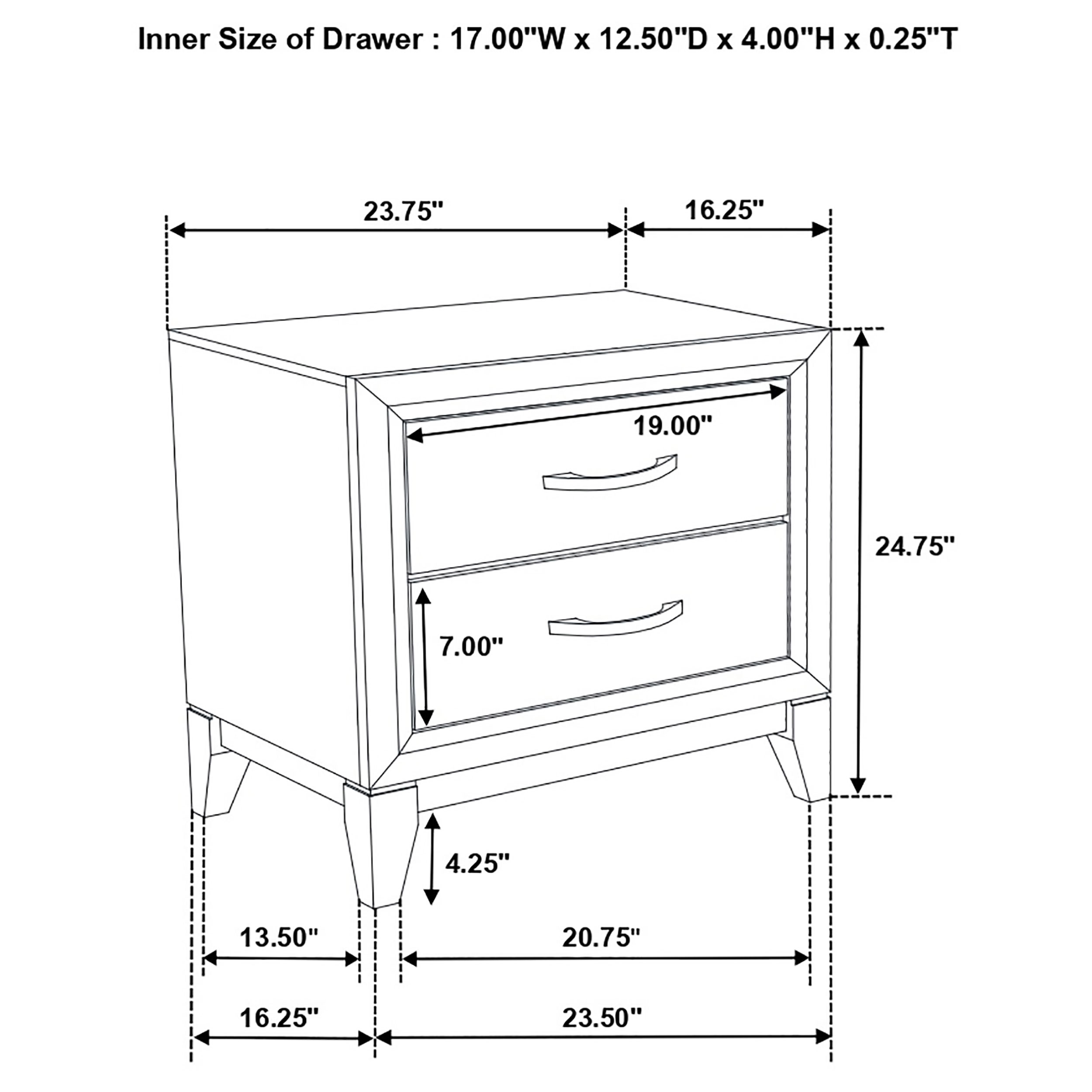 Coaster Watson Watson Five-piece Twin Bedroom Set