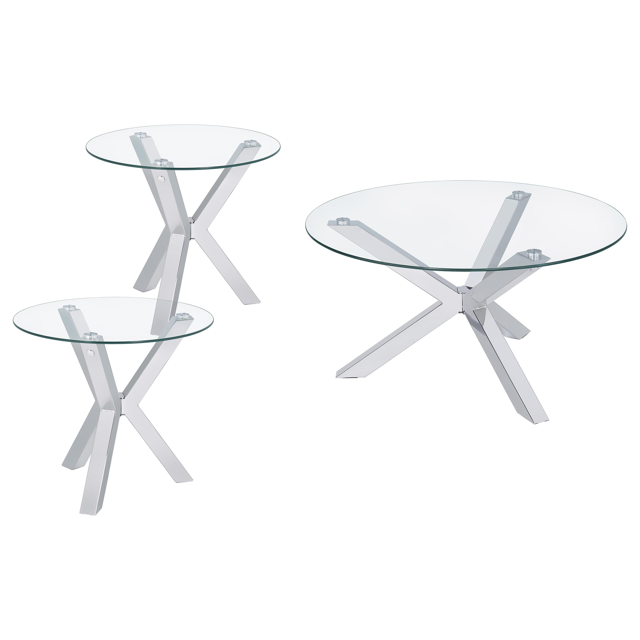 Coaster Kenzie Kenzie Coffee End Table Set