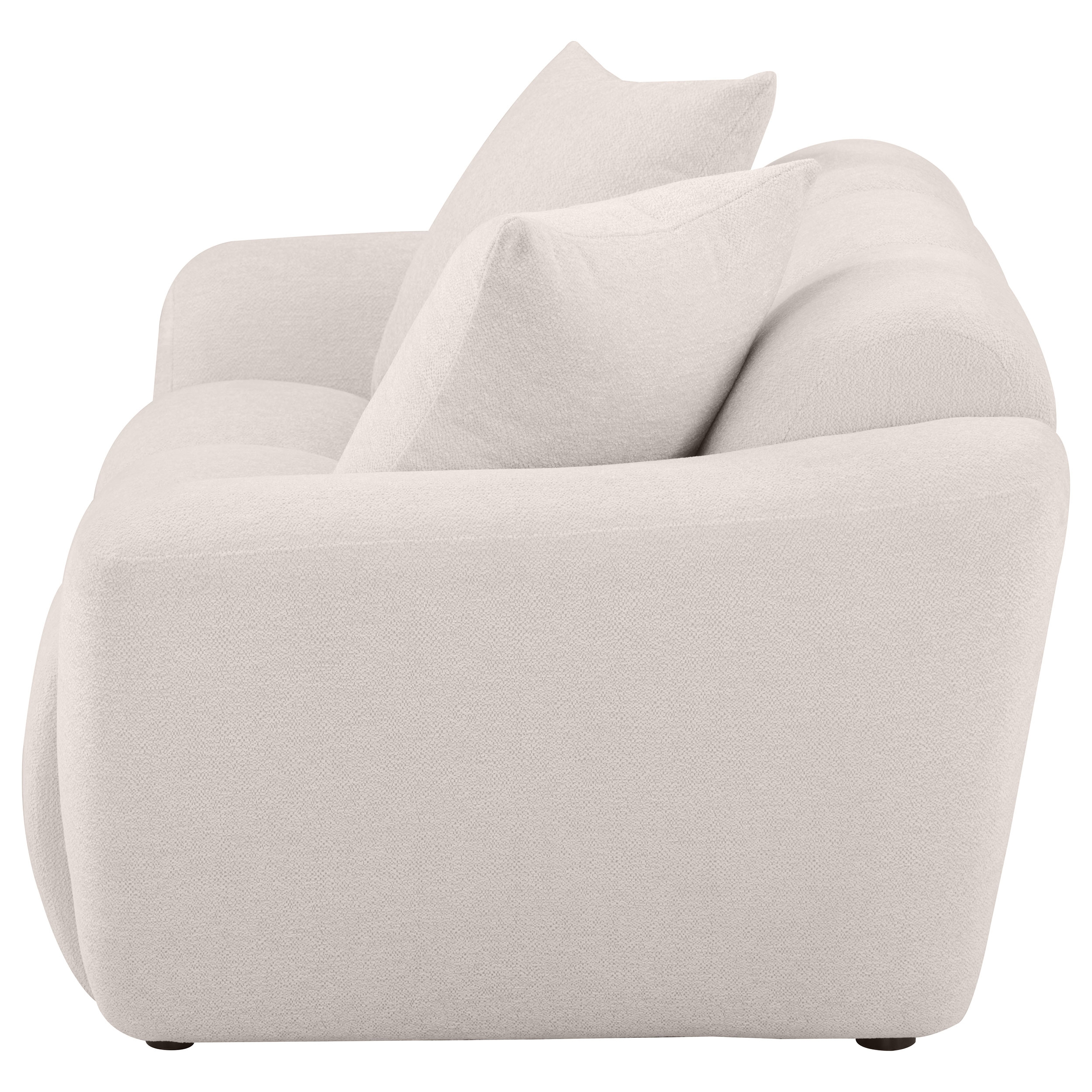 Destino Chenille Splayed Arm Loveseat