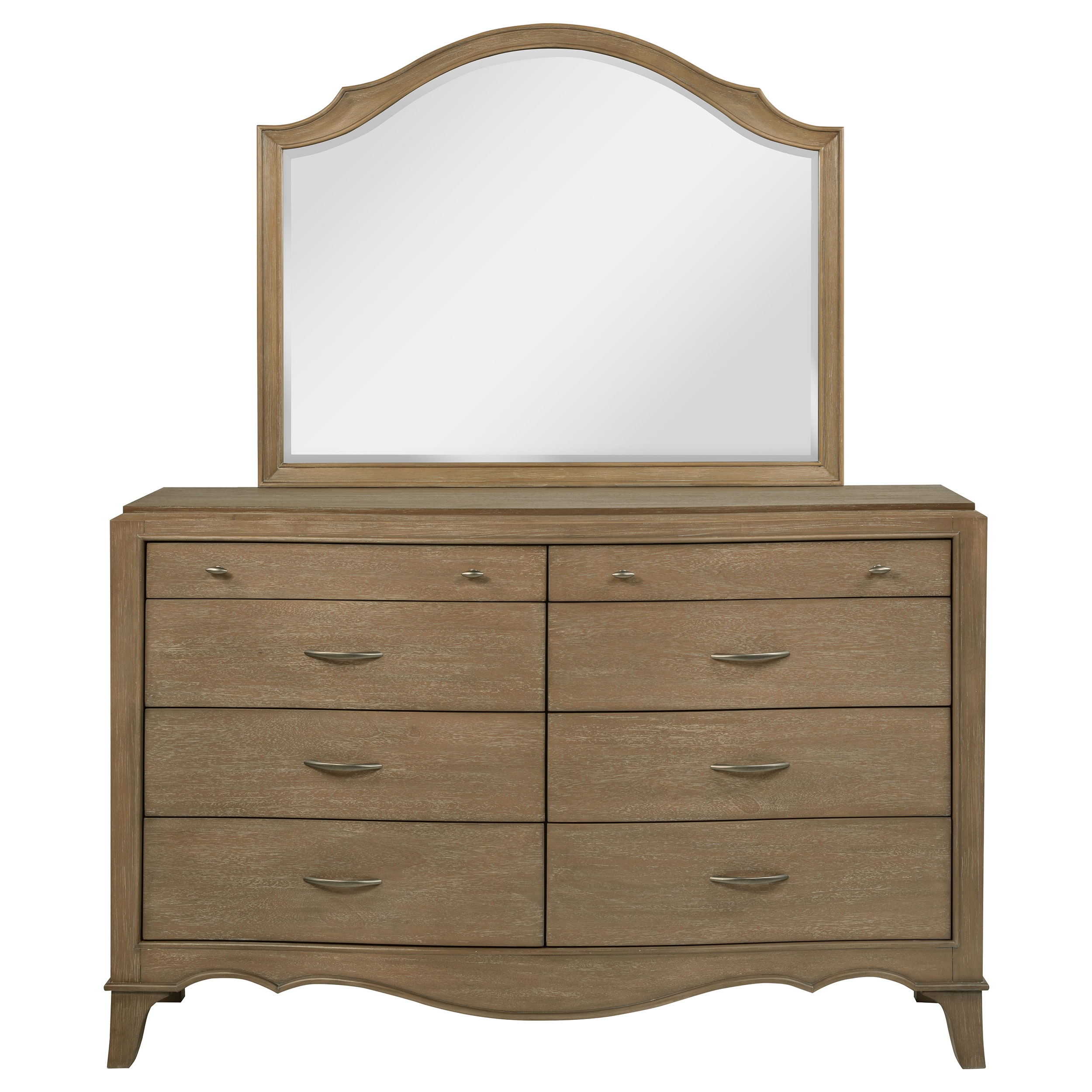 Revello 8-drawer Bedroom Dresser w/ Mirror