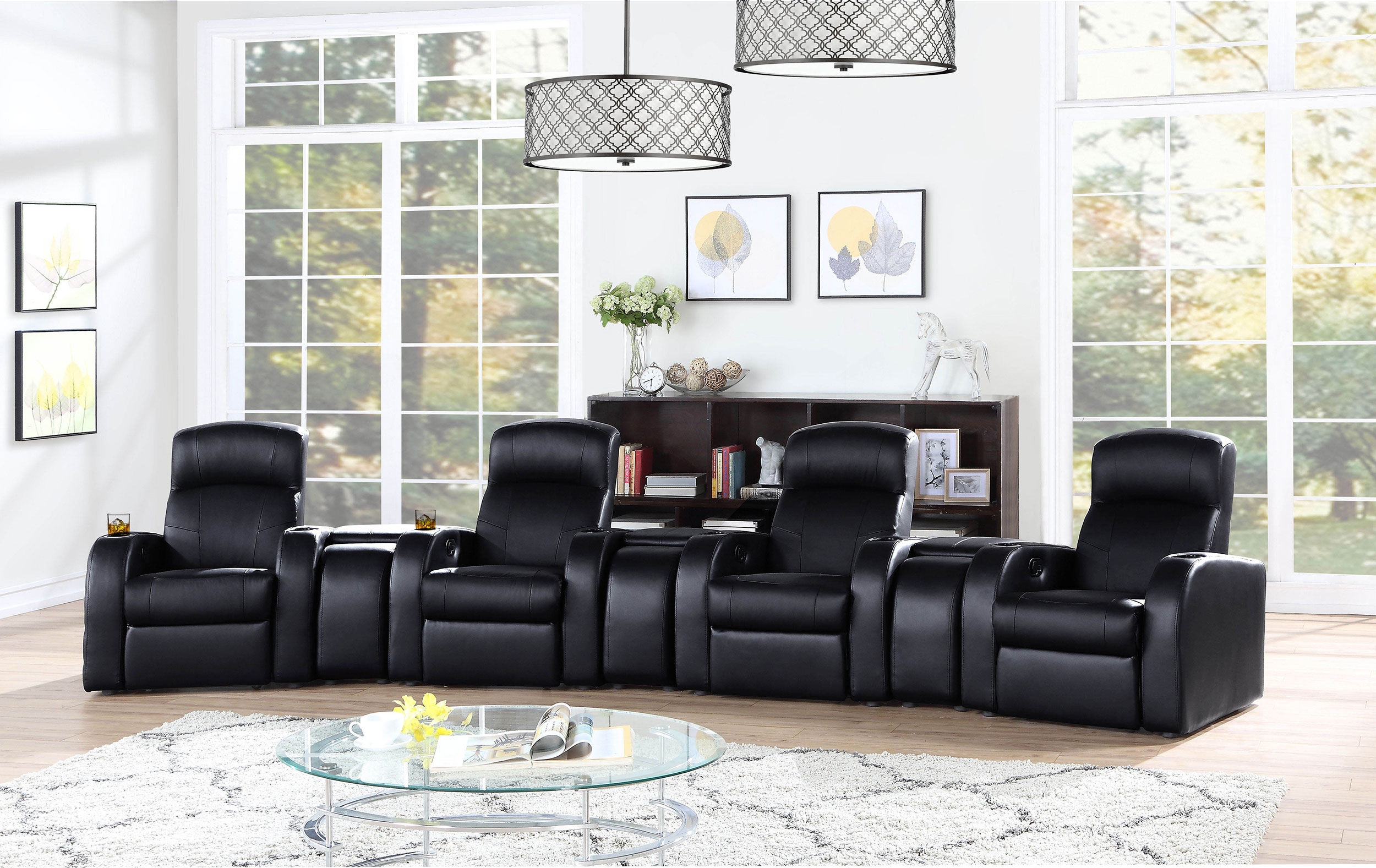 Cyrus 7-piece Home Theater Seating
