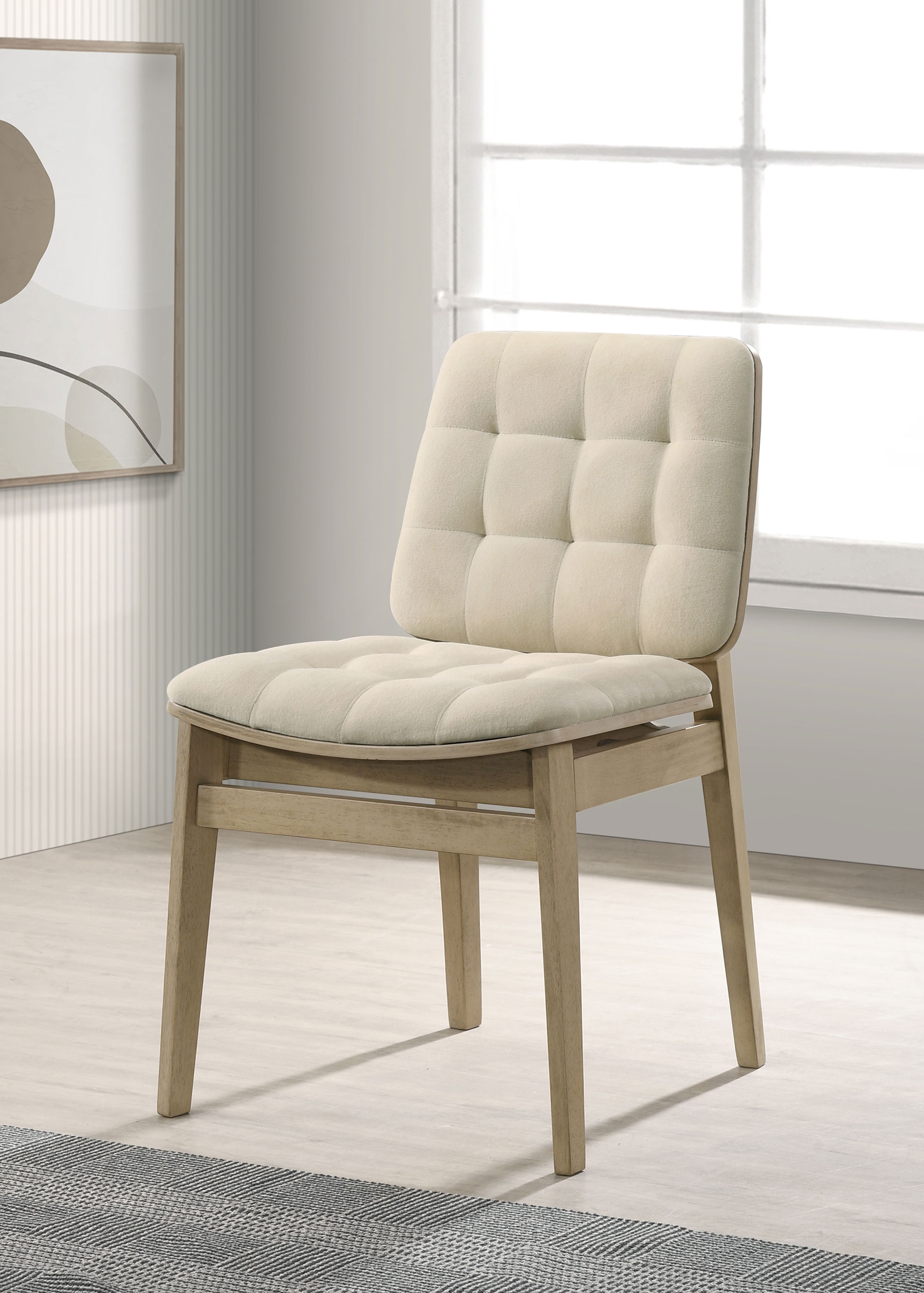 Coaster Redbridge Velvet Side Chair and