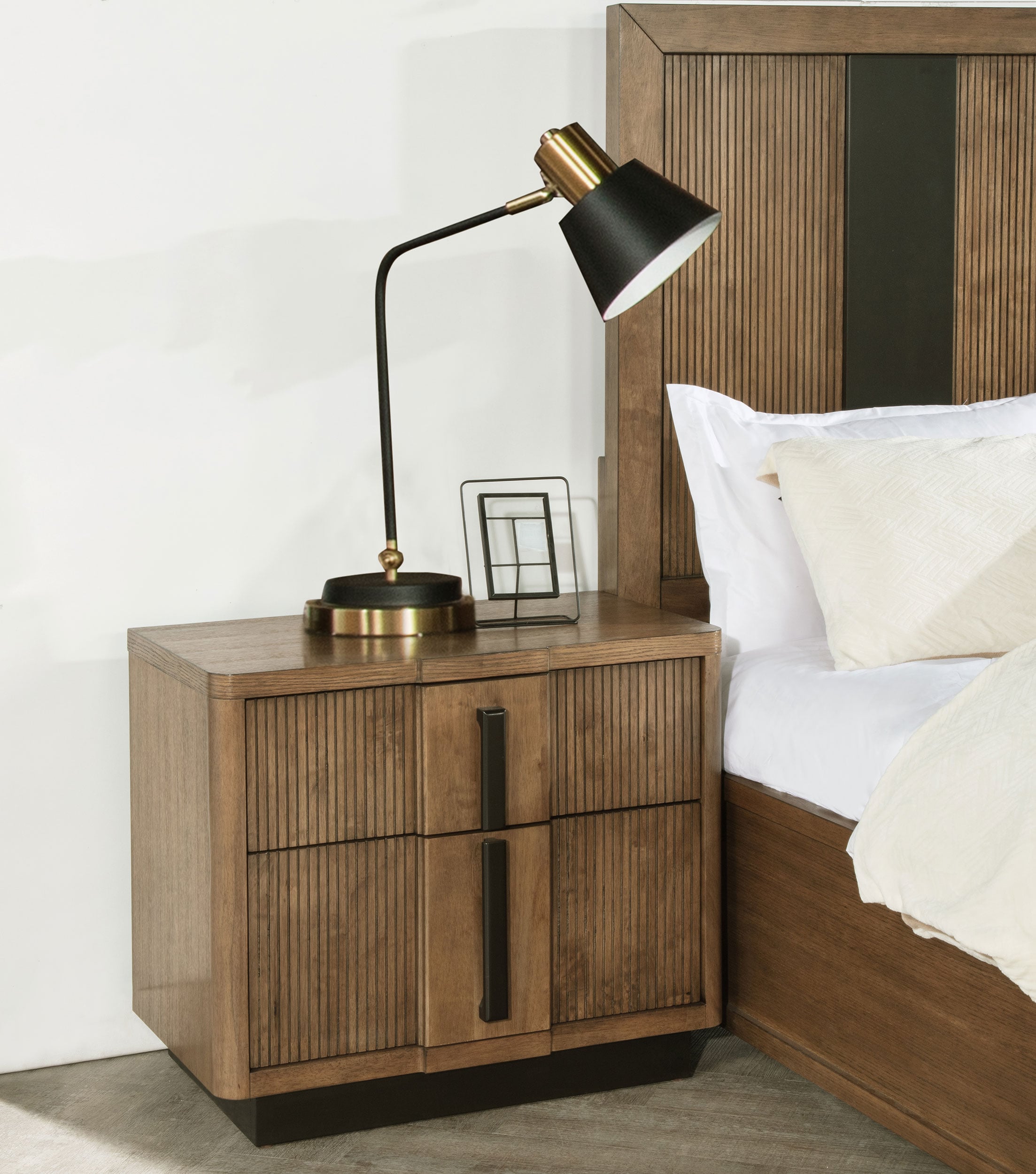 Coaster Terrace Terrace Nightstand Bedside Table Ash