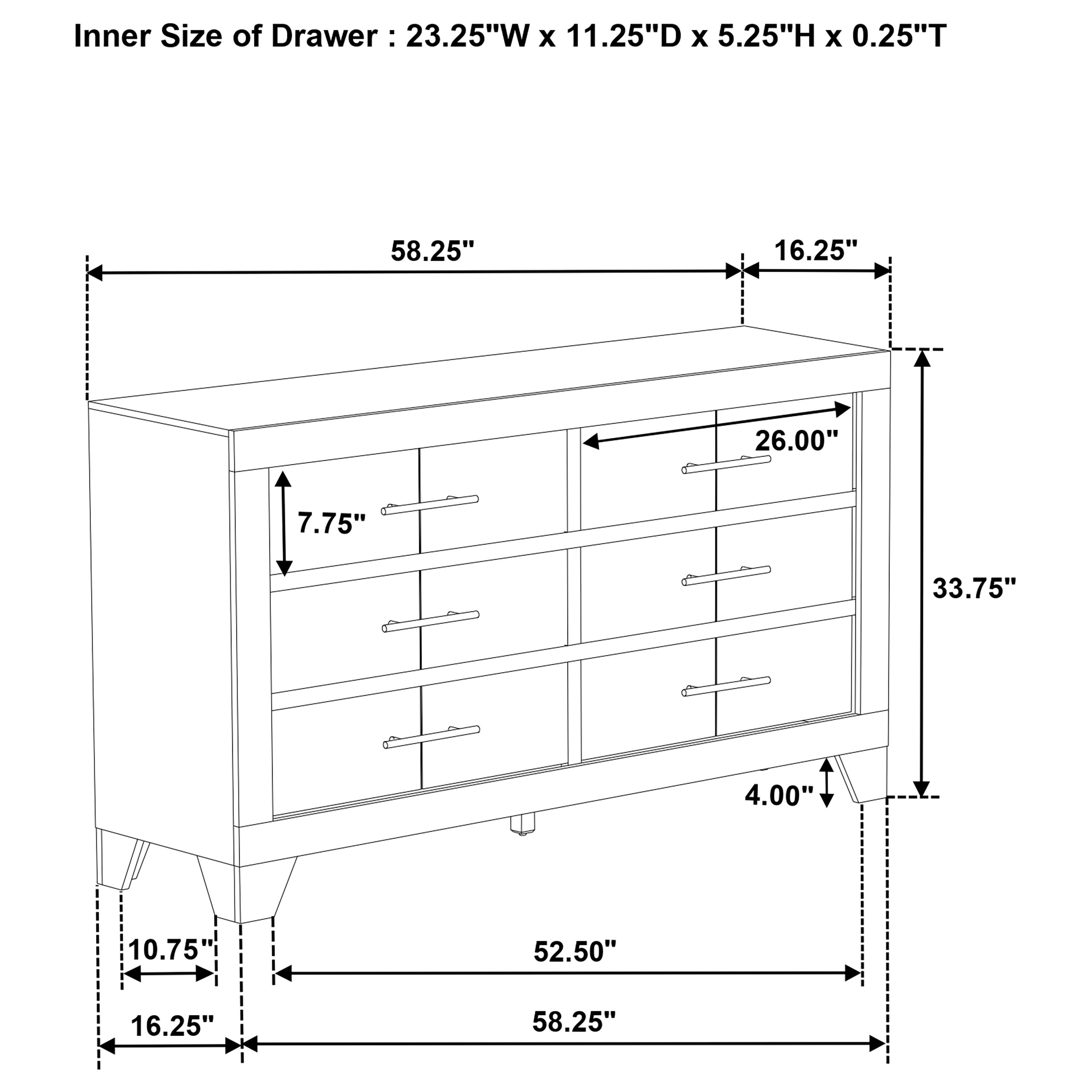 Coaster Trenton Trenton 4-piece Twin Bedroom Set