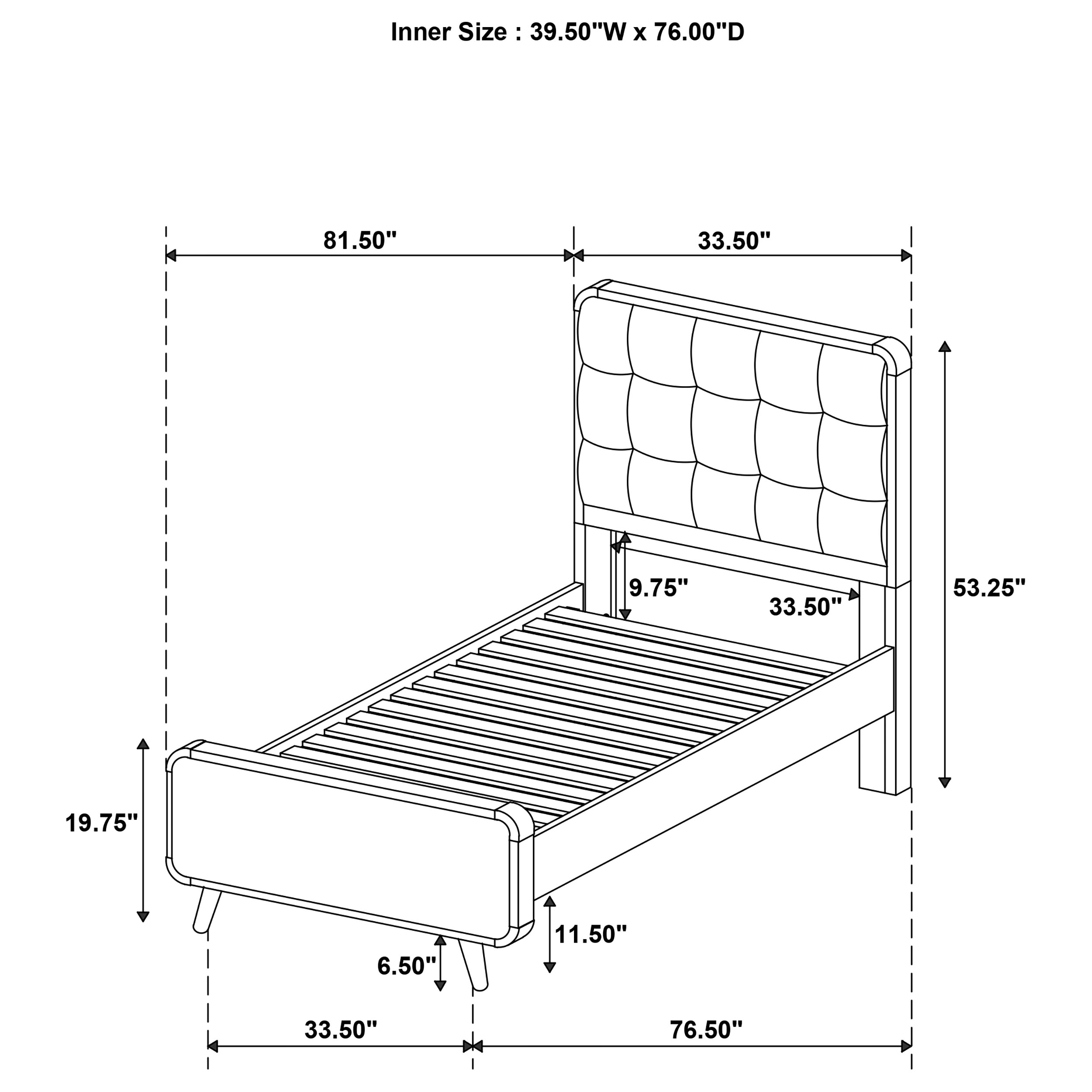 Coaster Robyn Robyn Platform Bed