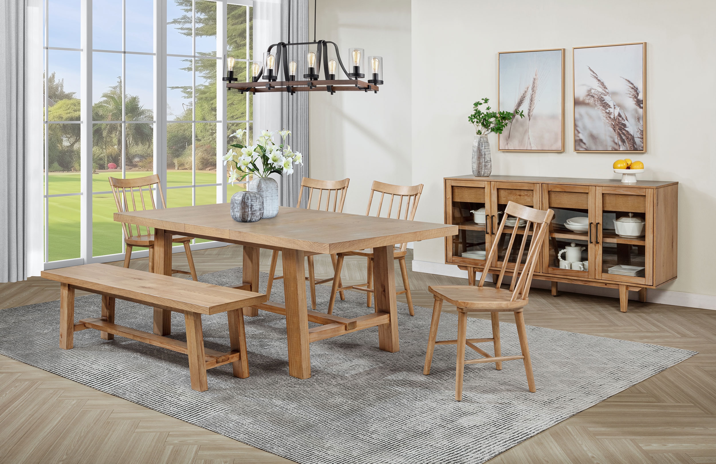 Middleton Extension Leaf Dining Set
