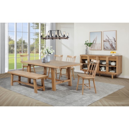 Middleton Extension Leaf Dining Set