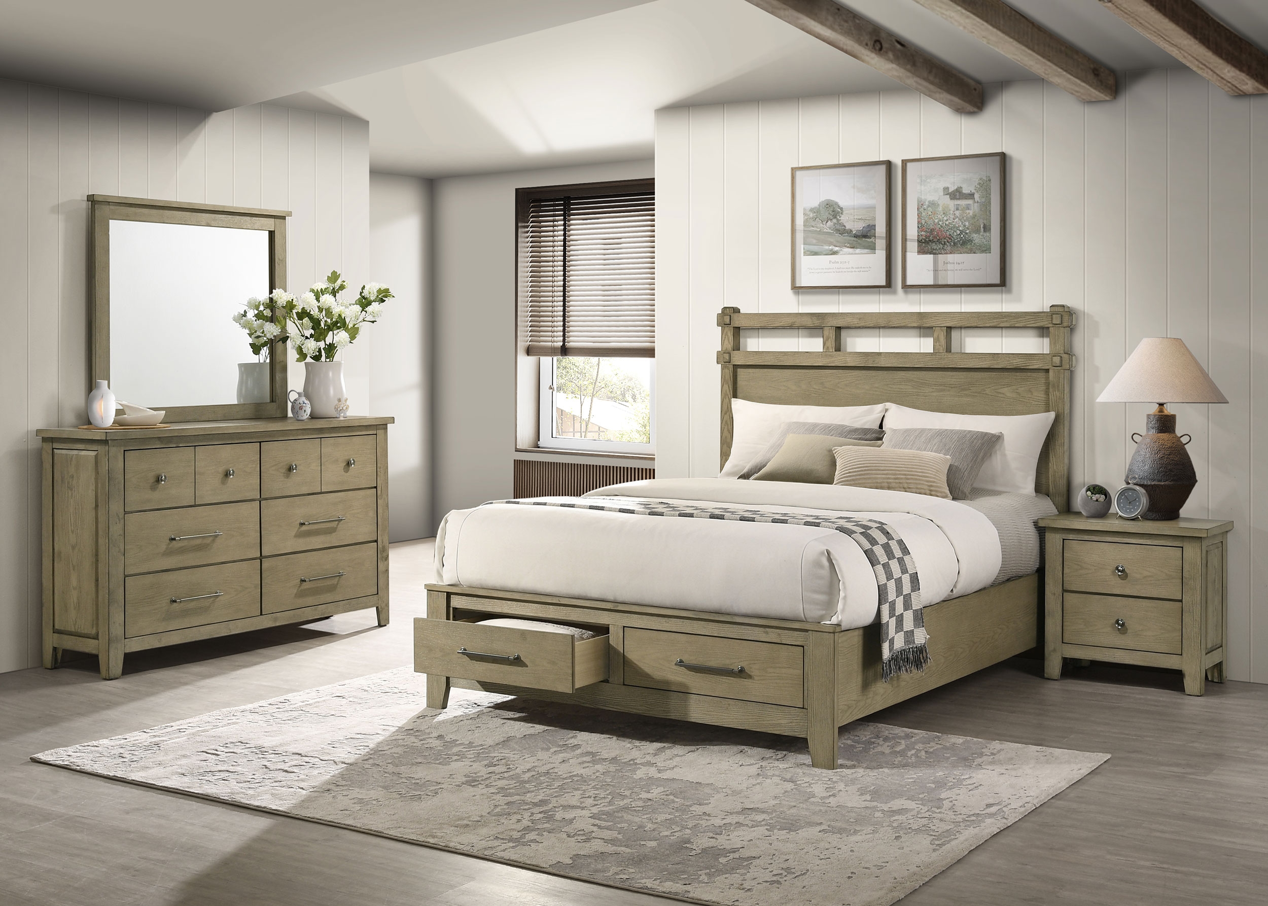 Hazlewood 4-piece King Bedroom Set Vineyard