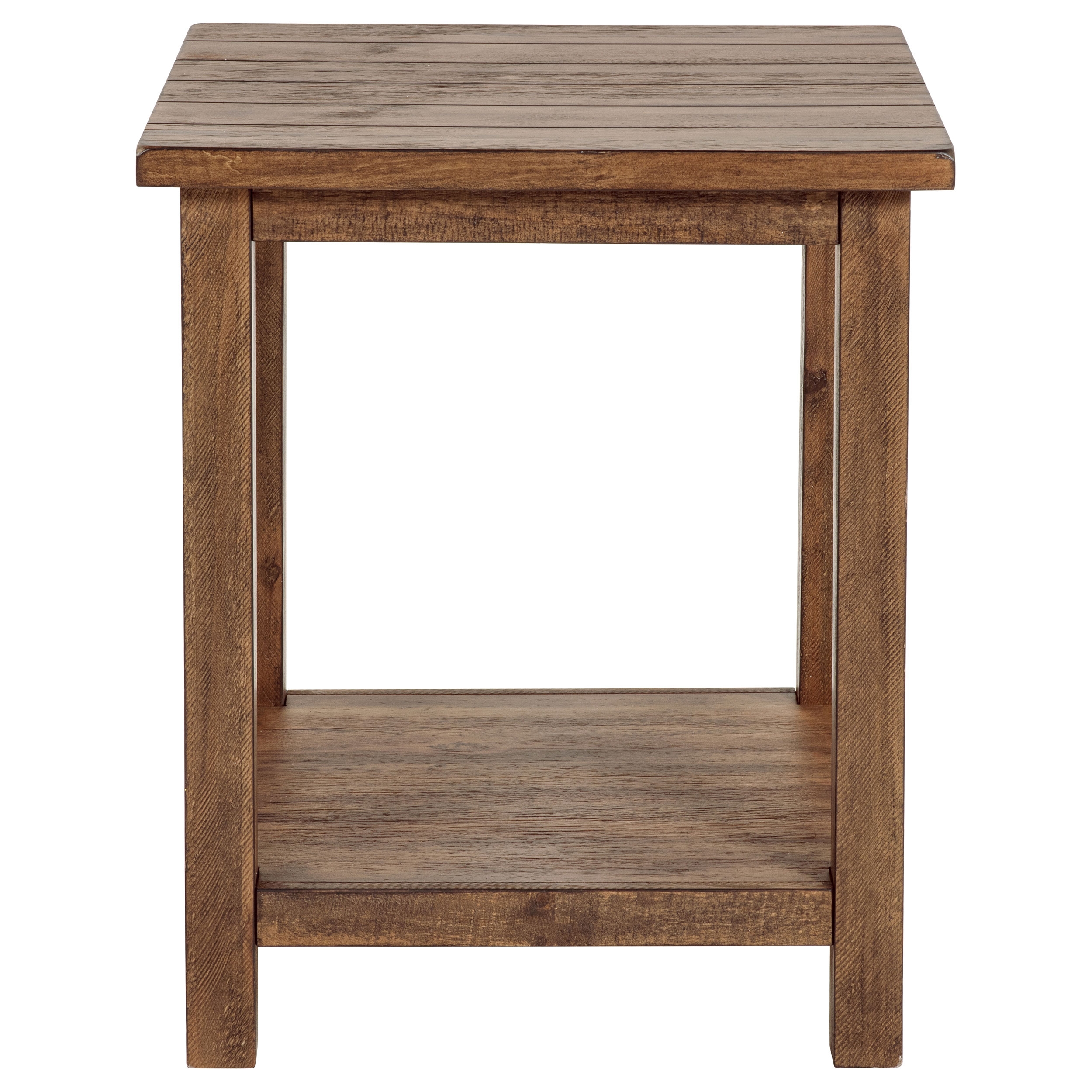 Coaster Payne Wood End Table w/ Shelf