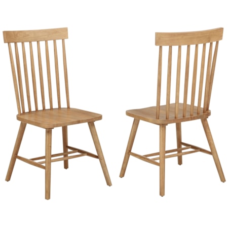 Spindle Back Dining Side Chair