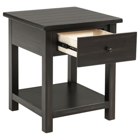 STUART JAVA END TABLE WITH DRAWER |