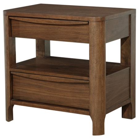 Maderia 2-drawer Nightstand Bedside Table