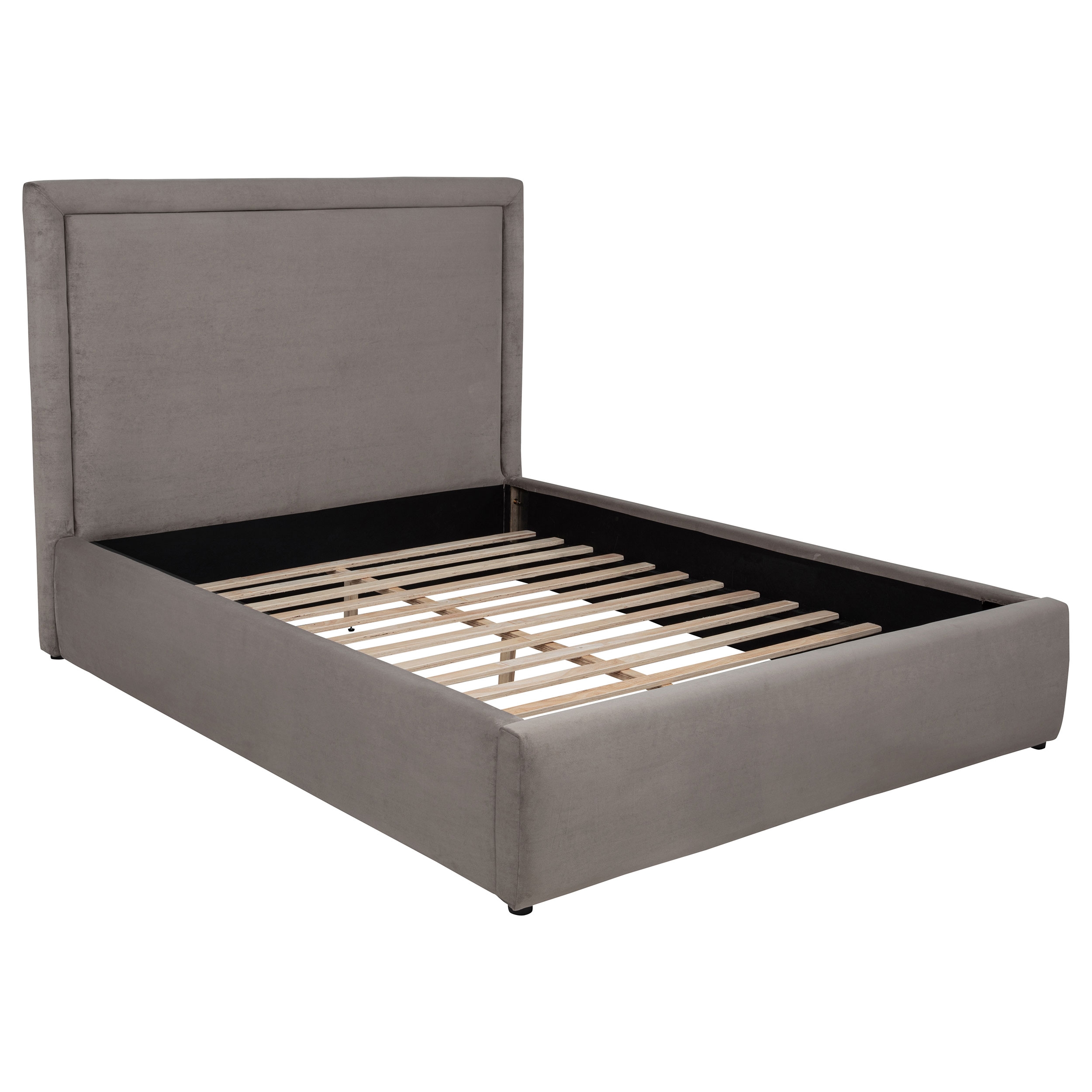 Lawson Full Panel Platform Bed Mushroom