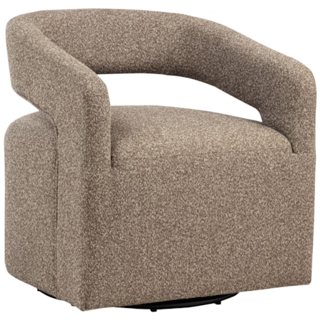Westhill Swivel Accent Chair Rocky Road