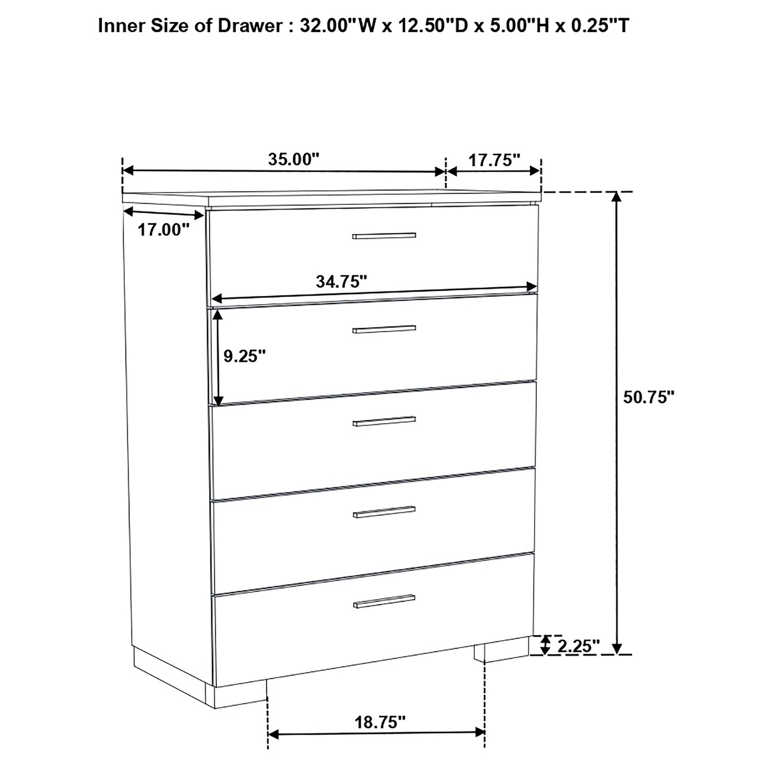 Coaster Felicity Queen Bedroom Set