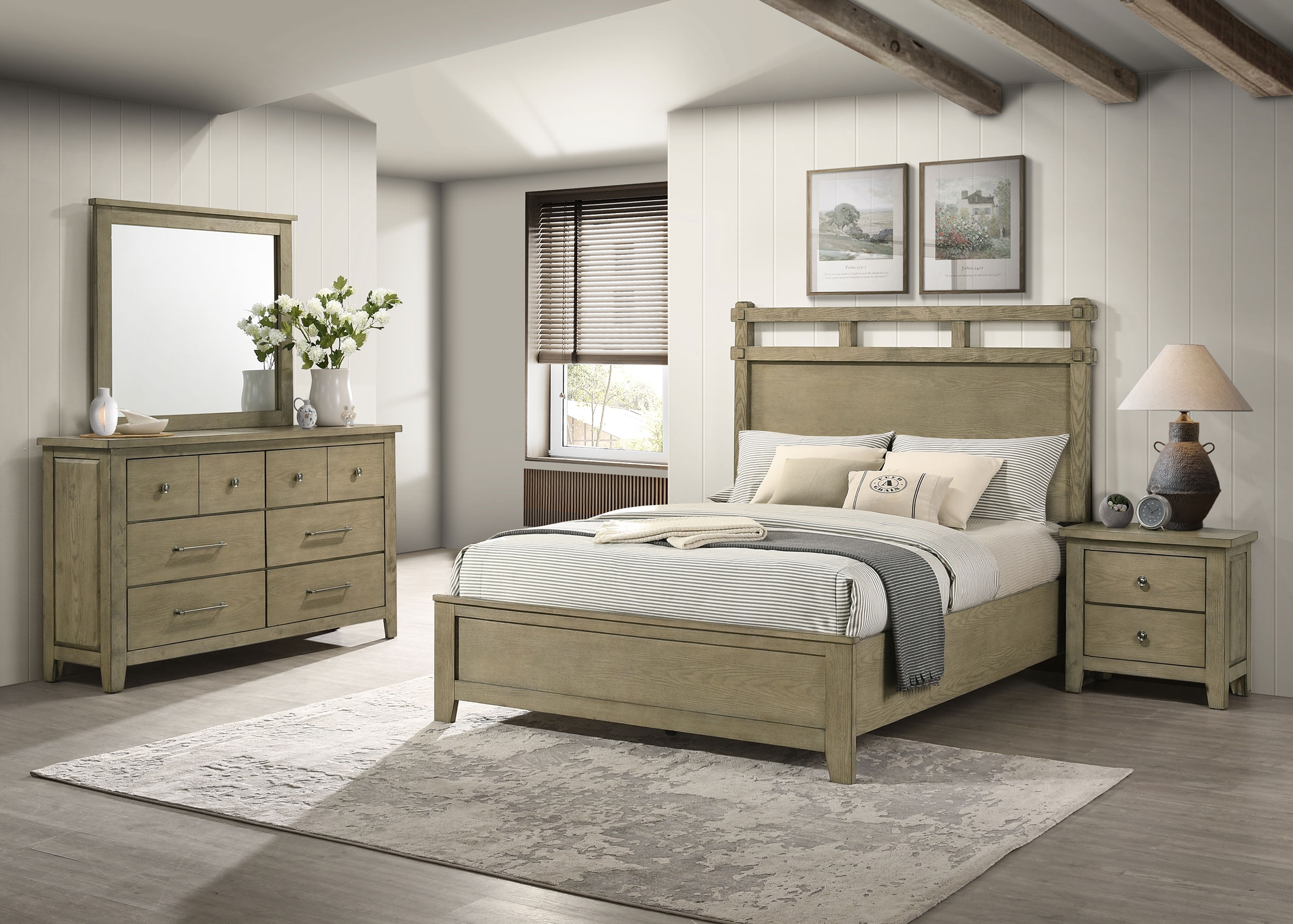 Hazlewood 4-piece King Bedroom Set Vineyard