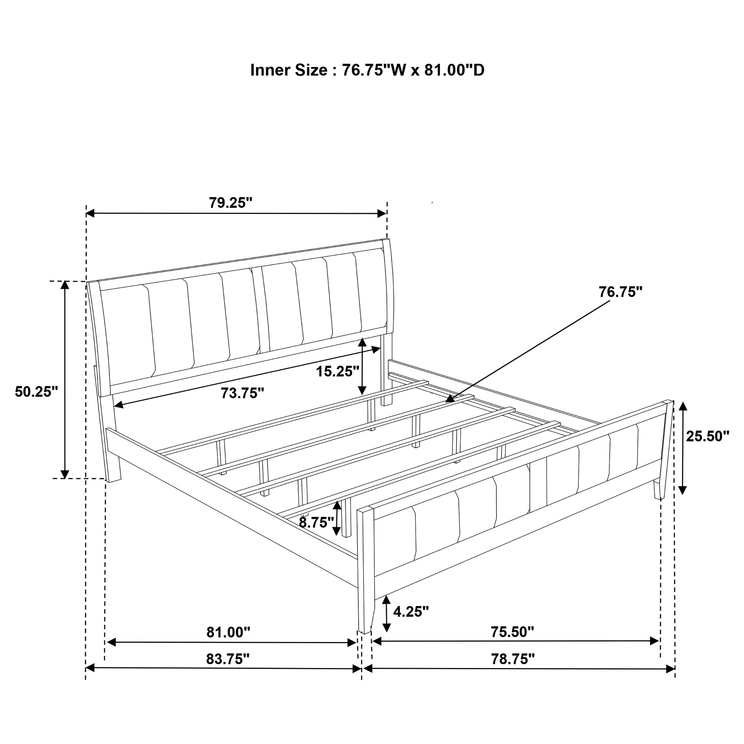 Coaster Wilkes Wilkes 51-inch King Bed
