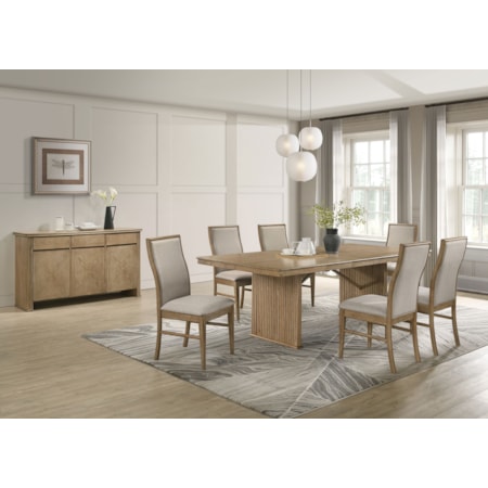 Adina 8-piece Extension Dining Set