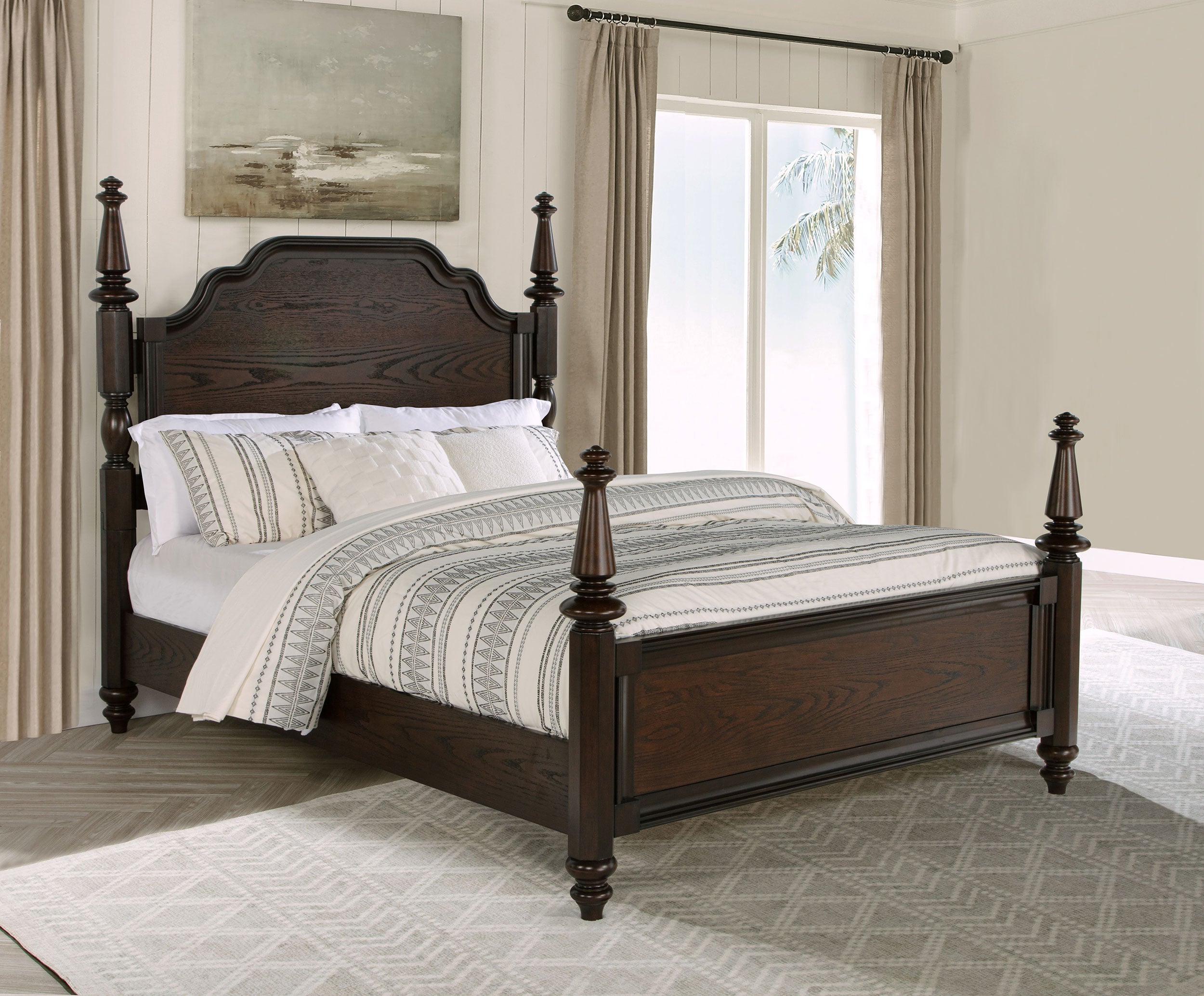 Coaster Andover Andover 6Four Poster Cal King Bed