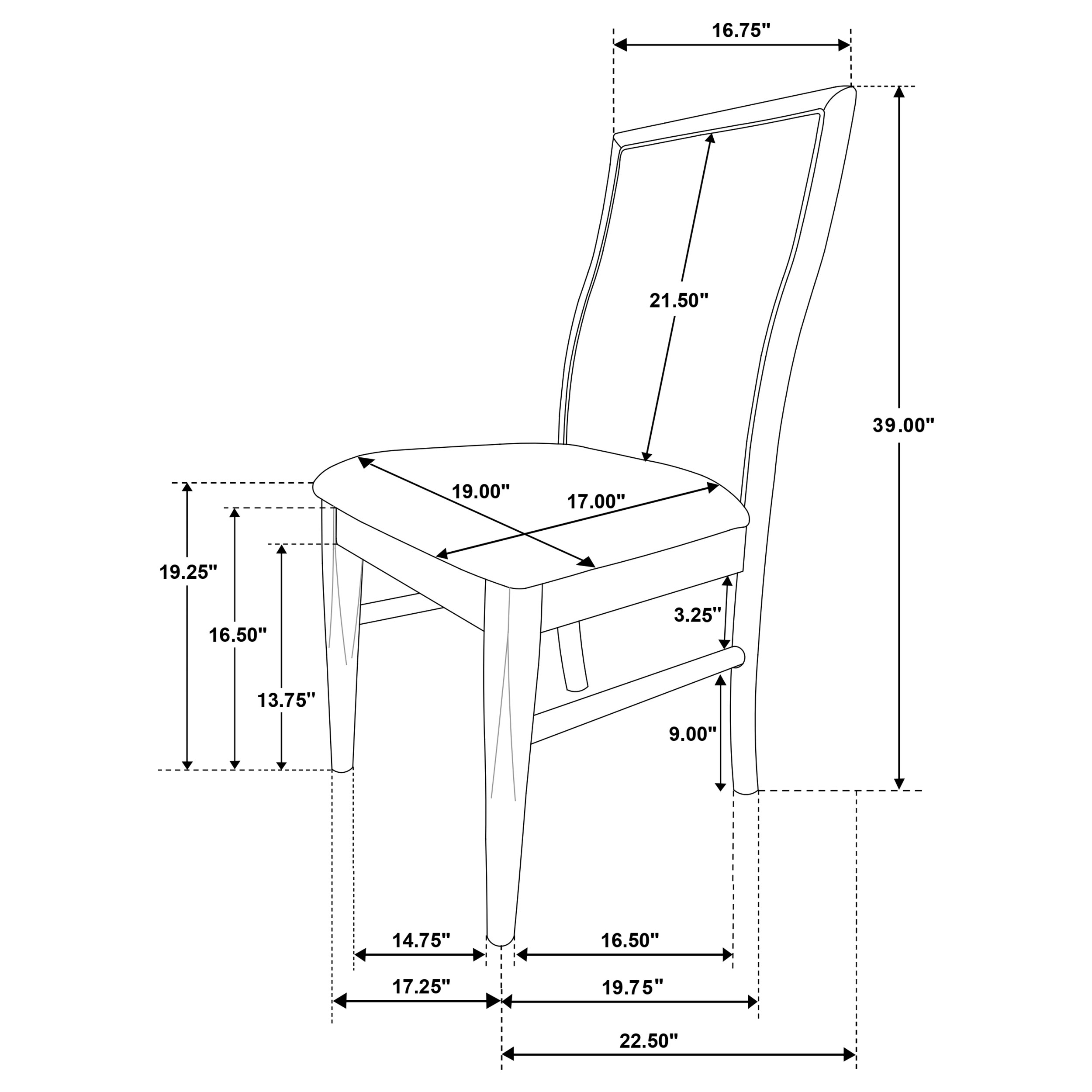 Coaster Adina Adina Dining Side Chair