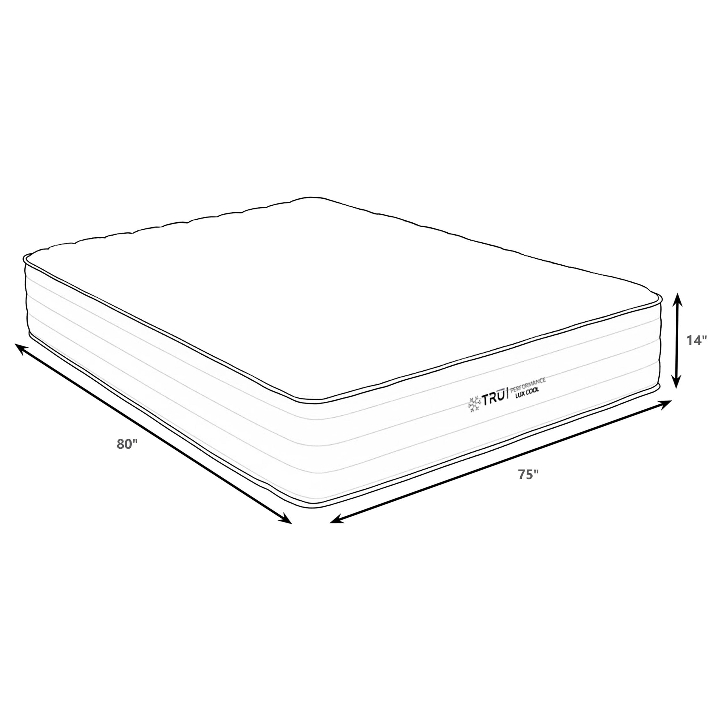 King Cool Firm Foam Hybrid Mattress
