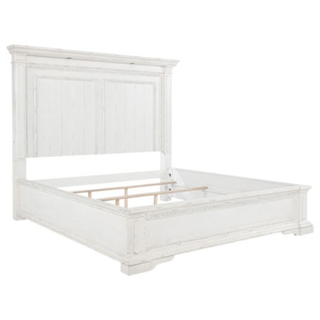 McKinney Cal King LED Panel Bed