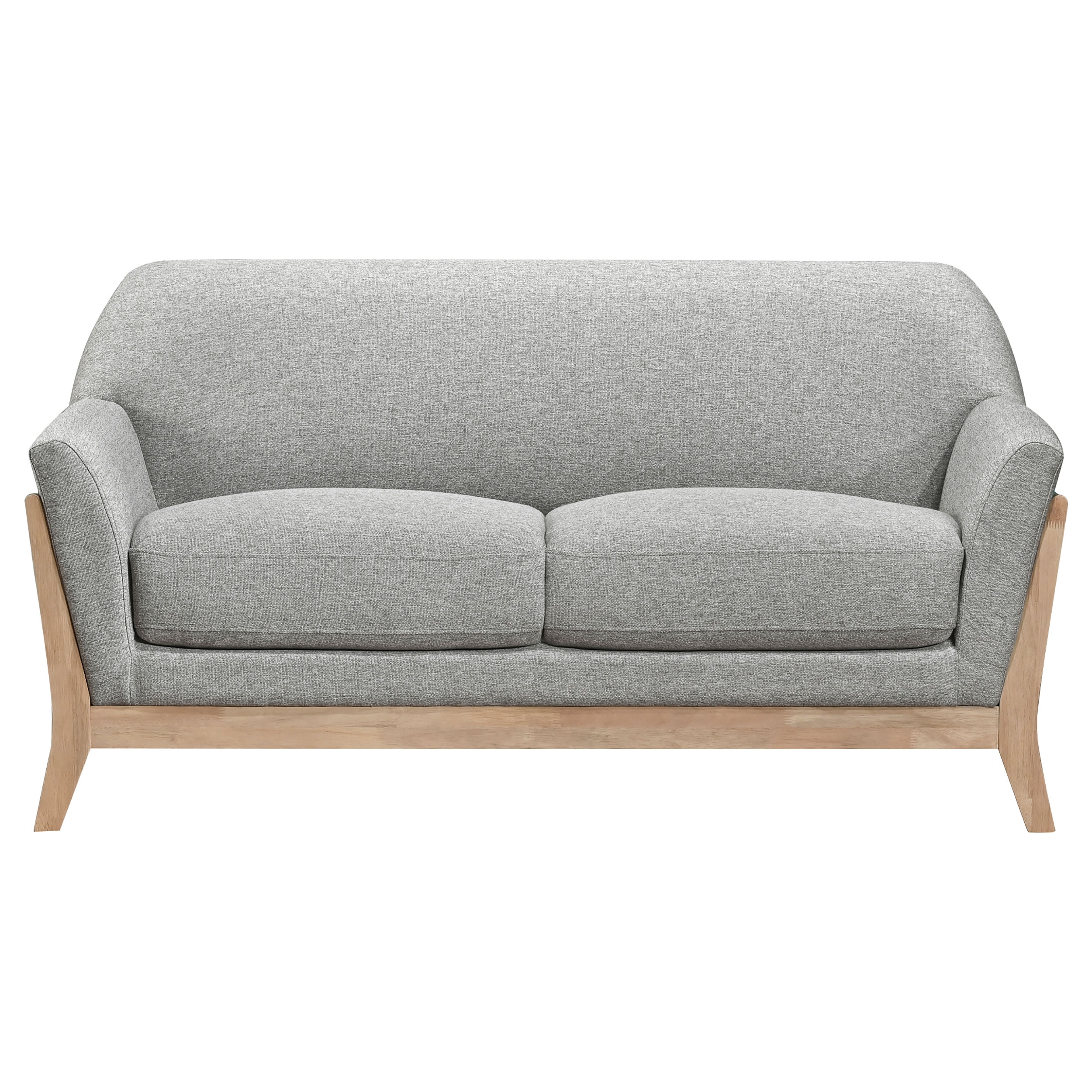 Vaughn Fabric Flared Arm Loveseat