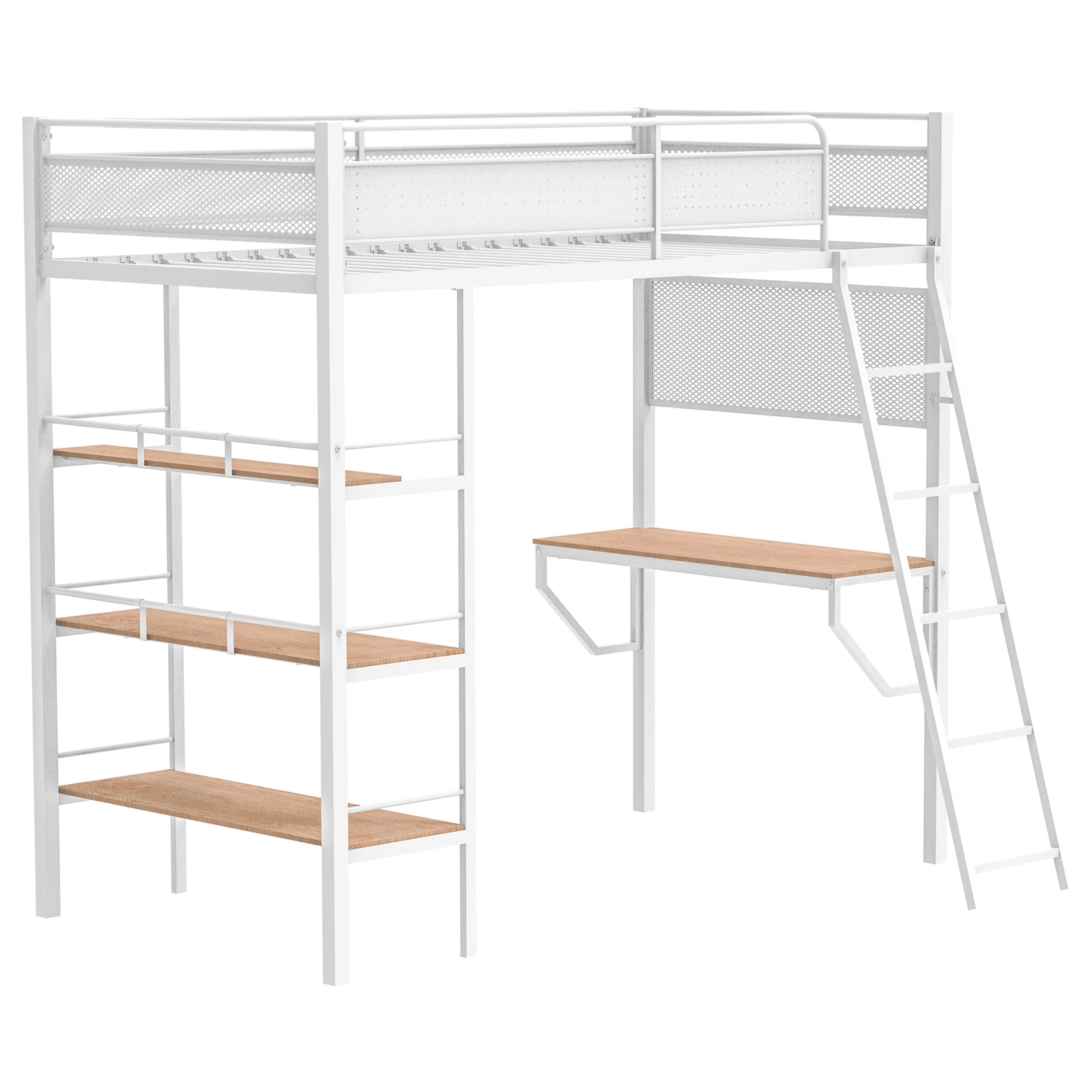 Campus Twin Workstation Loft Bed