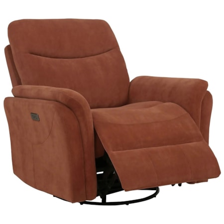 Adler Power Recliner Rust