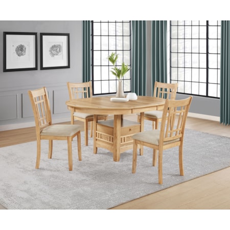 Extension Leaf Dining Set