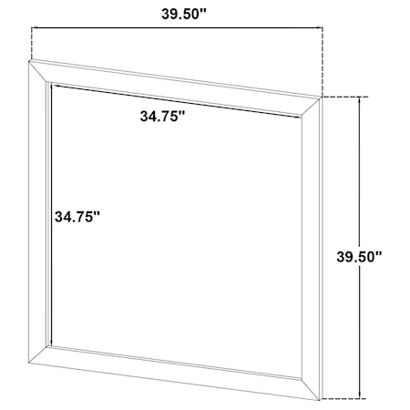 Wright Dresser Mirror