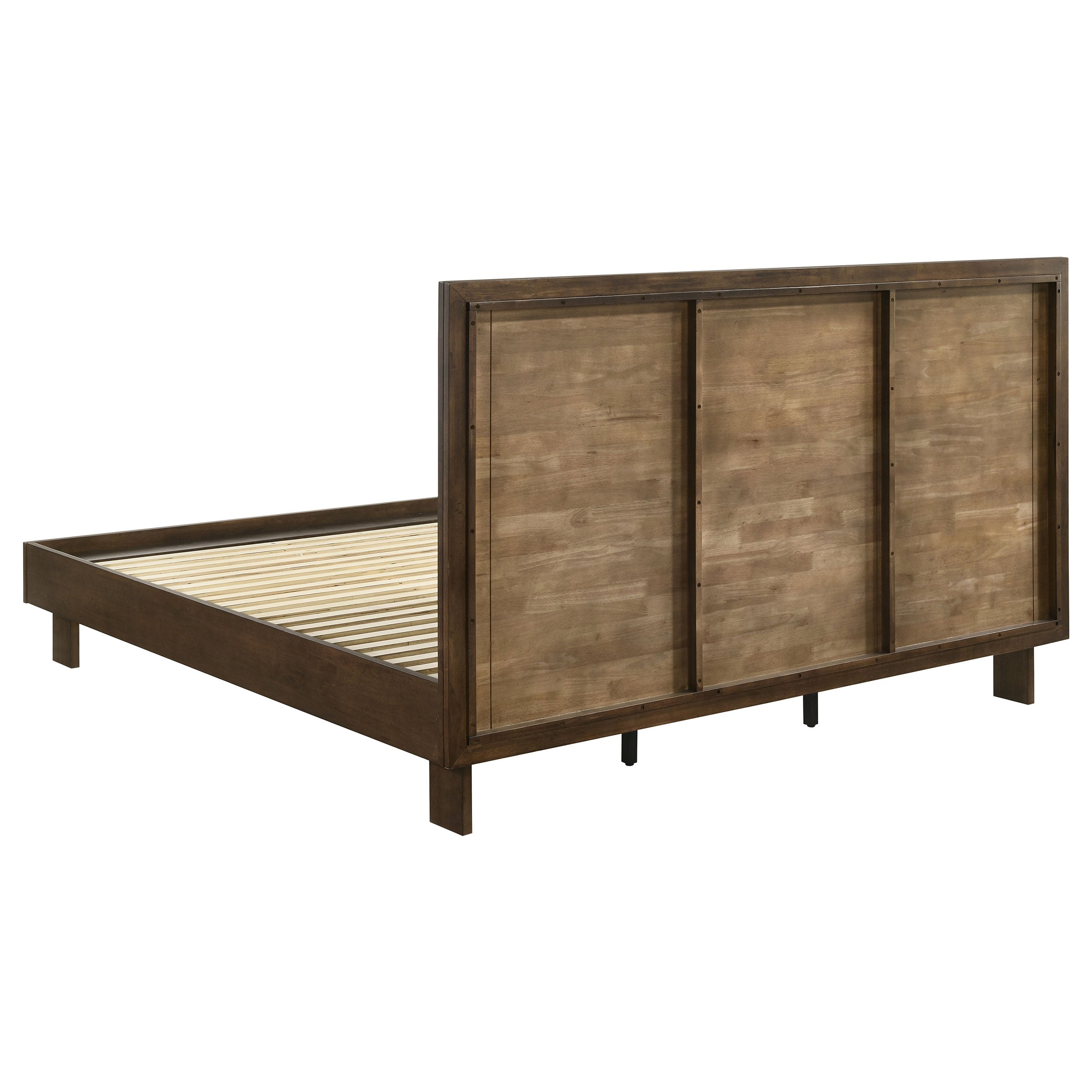 Glenwood King Platform Panel Bed Warm