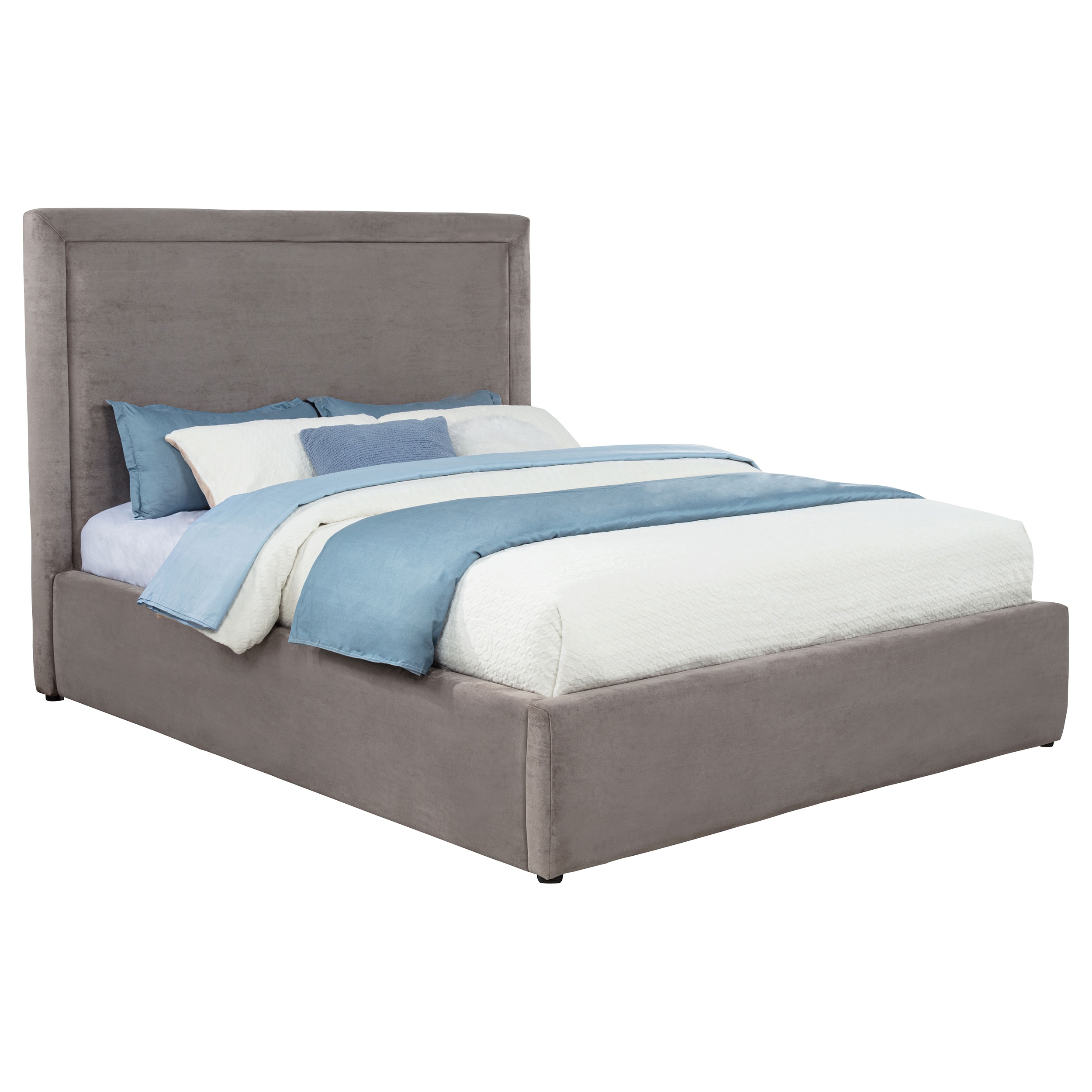 Lawson Full Panel Platform Bed Mushroom