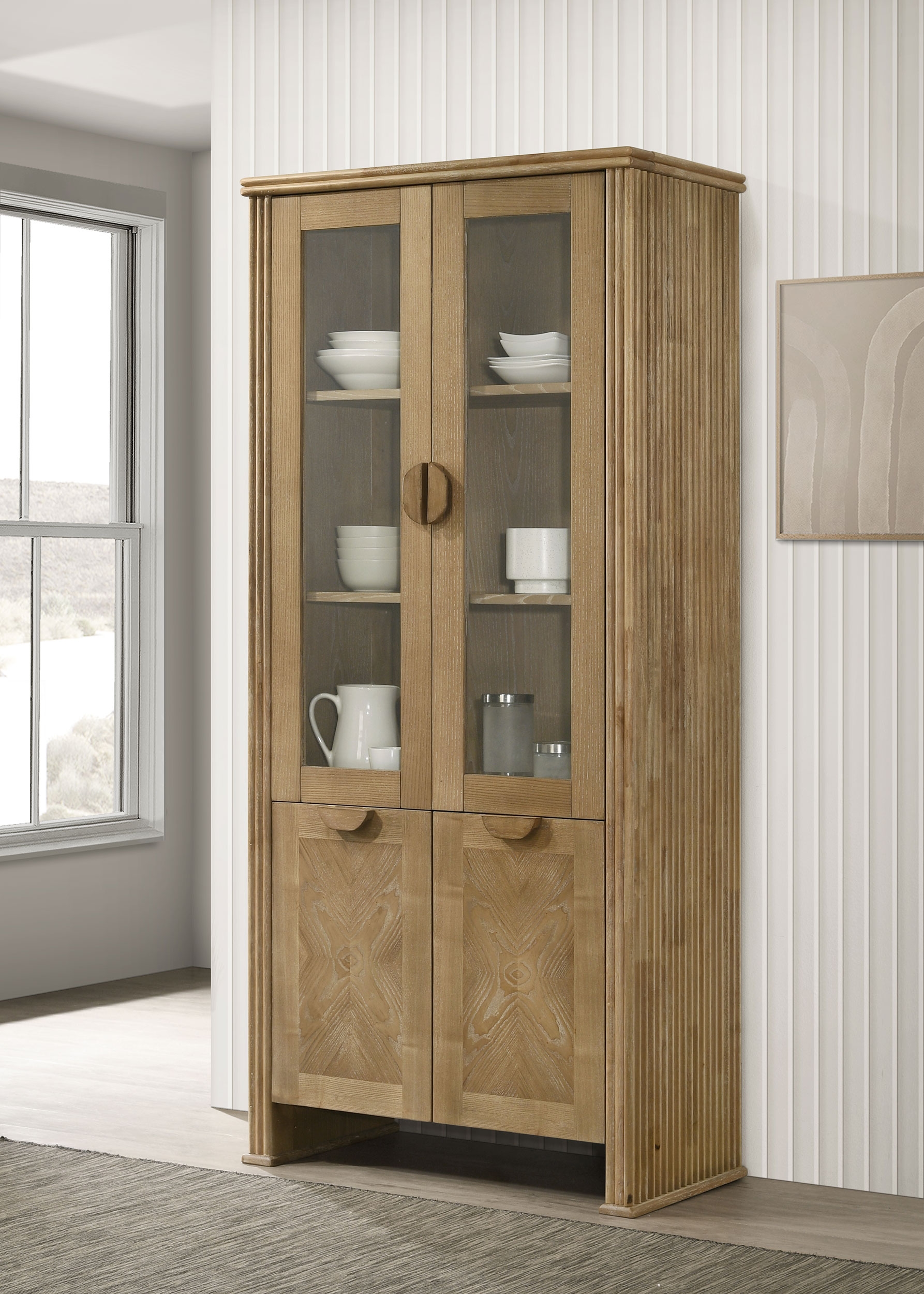 Adina 7Tall Display Cabinet