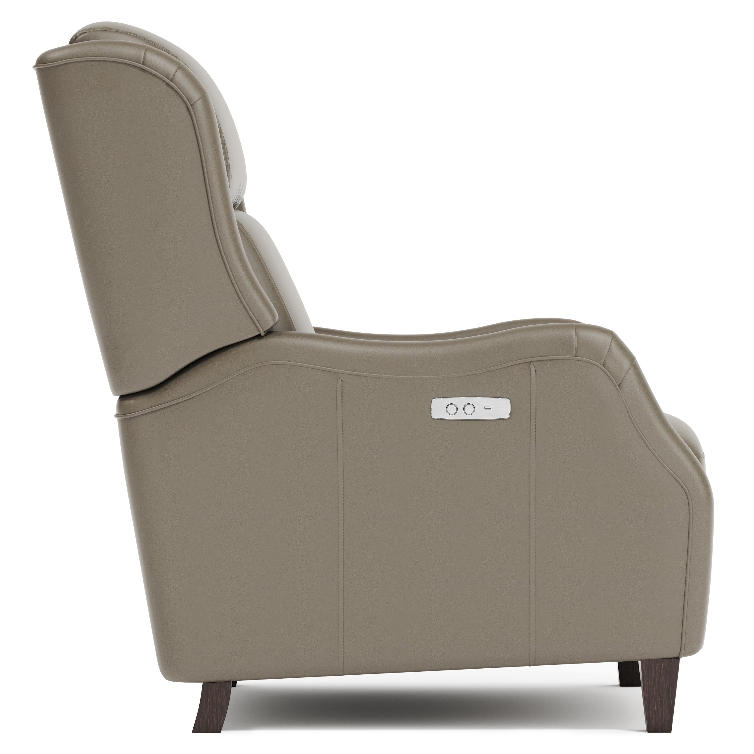 All Leather Hi-Leg Power Recliner