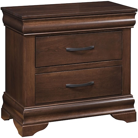 Large 3 Drawer Nightstand