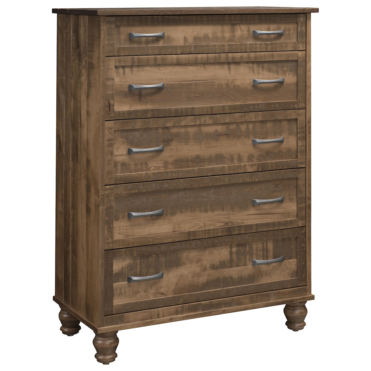 Wayside Custom Furniture Carson 5 Drawer Chest