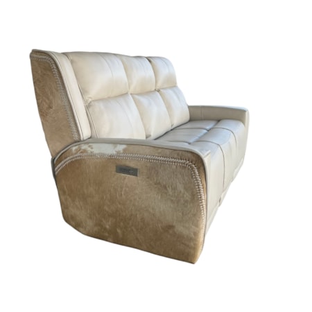 Premium Leather Power Reclining Sofa