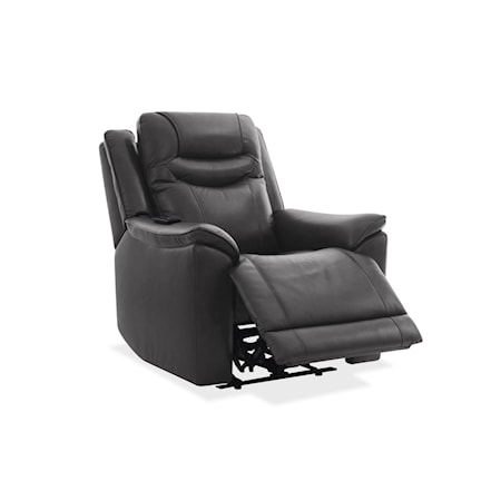 Leather/Vinyl Power Recliner