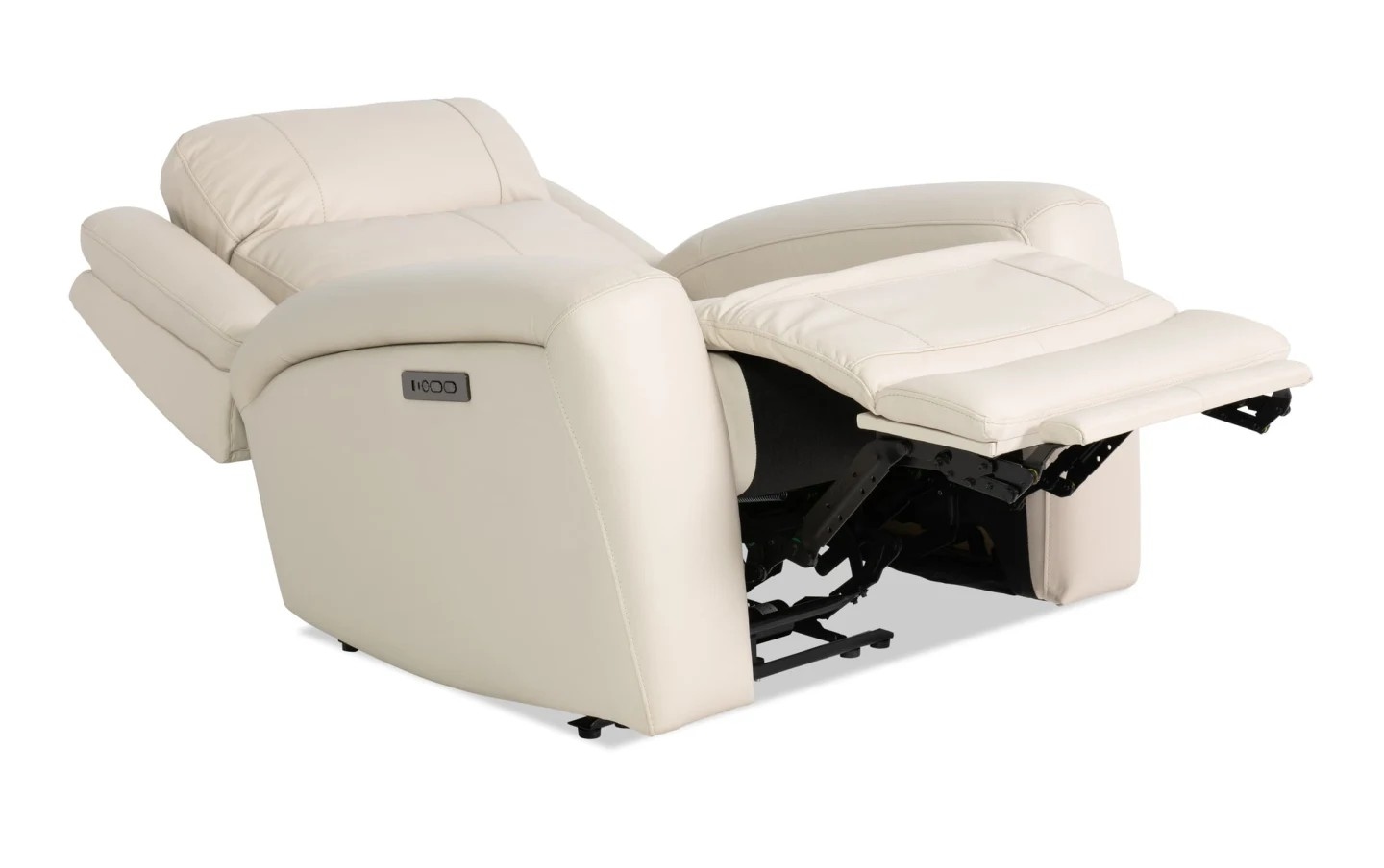 Leather/Vinyl Power Recliner