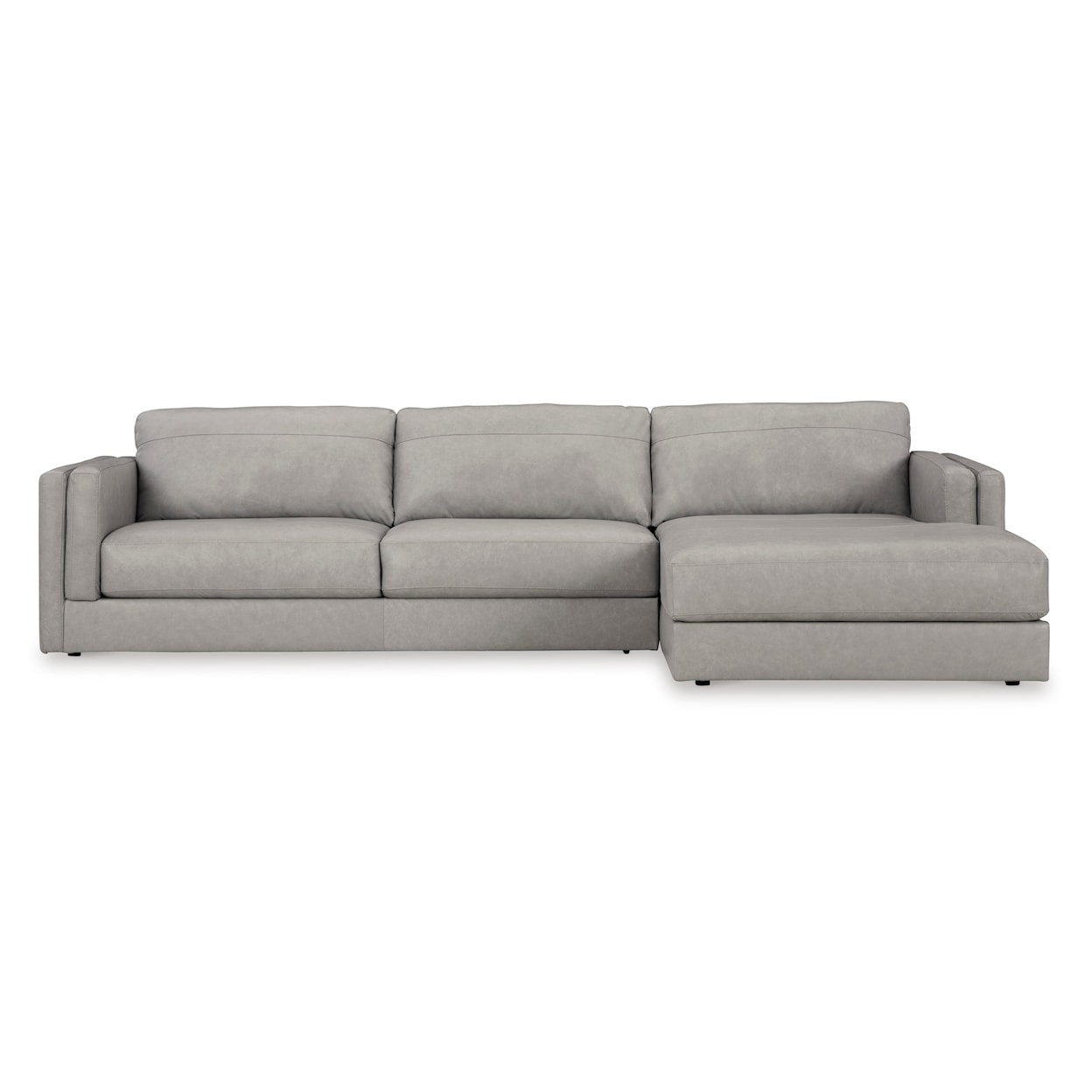 Signature Design by Ashley Amiata 2-Piece Sectional With Chaise