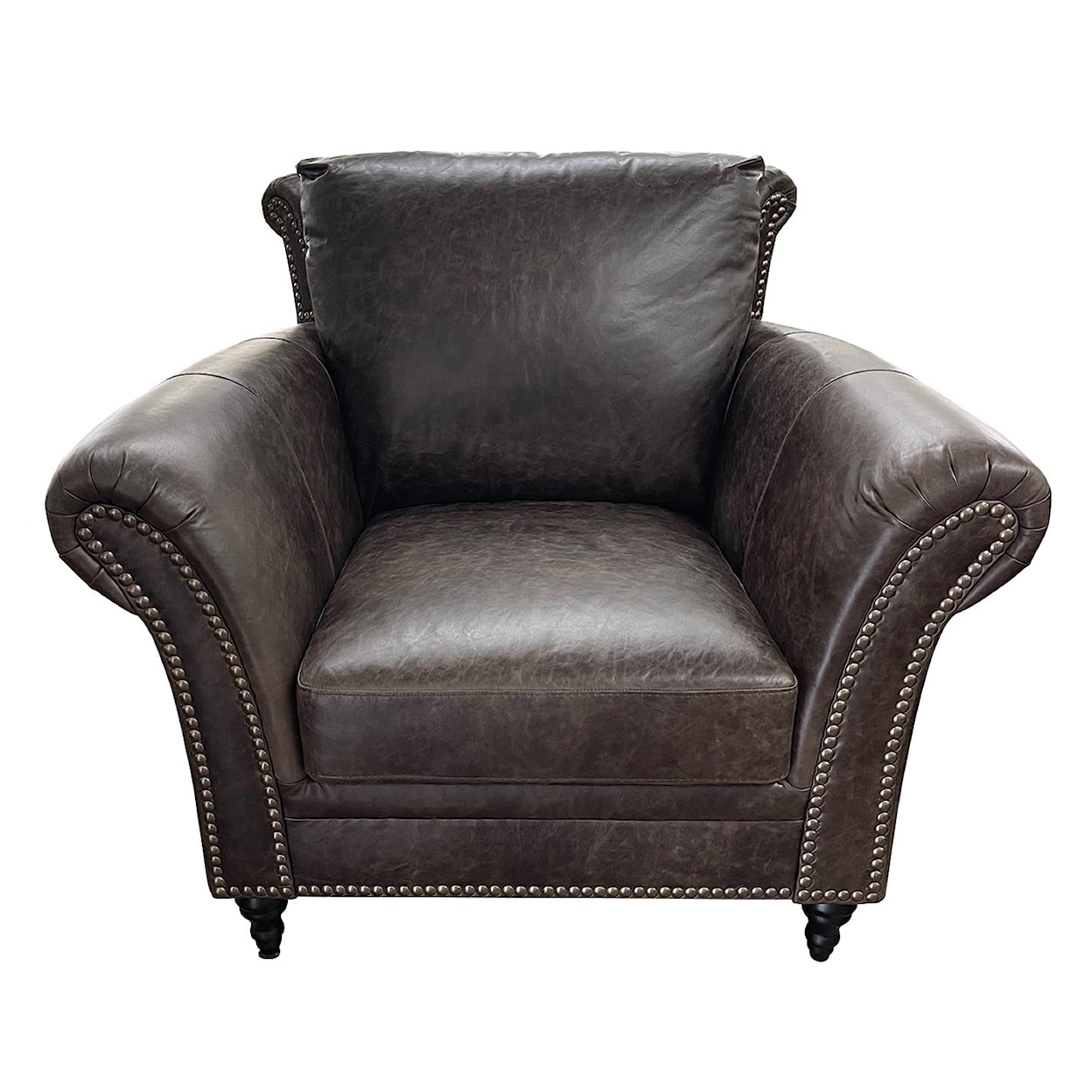 Luke Home Windish Premium Leather Chair