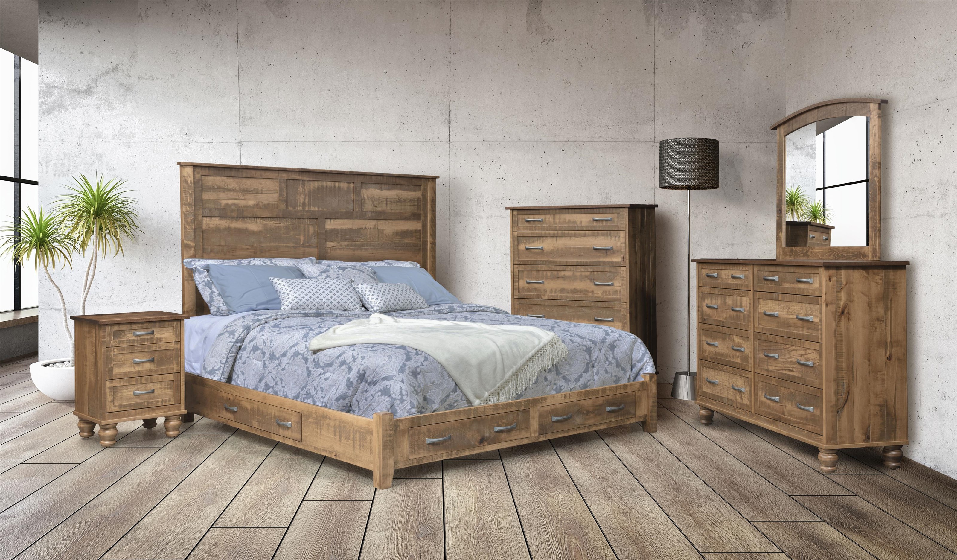 Queen Storage Bed