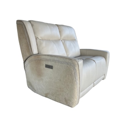 Premium Leather Power Reclining Loveseat