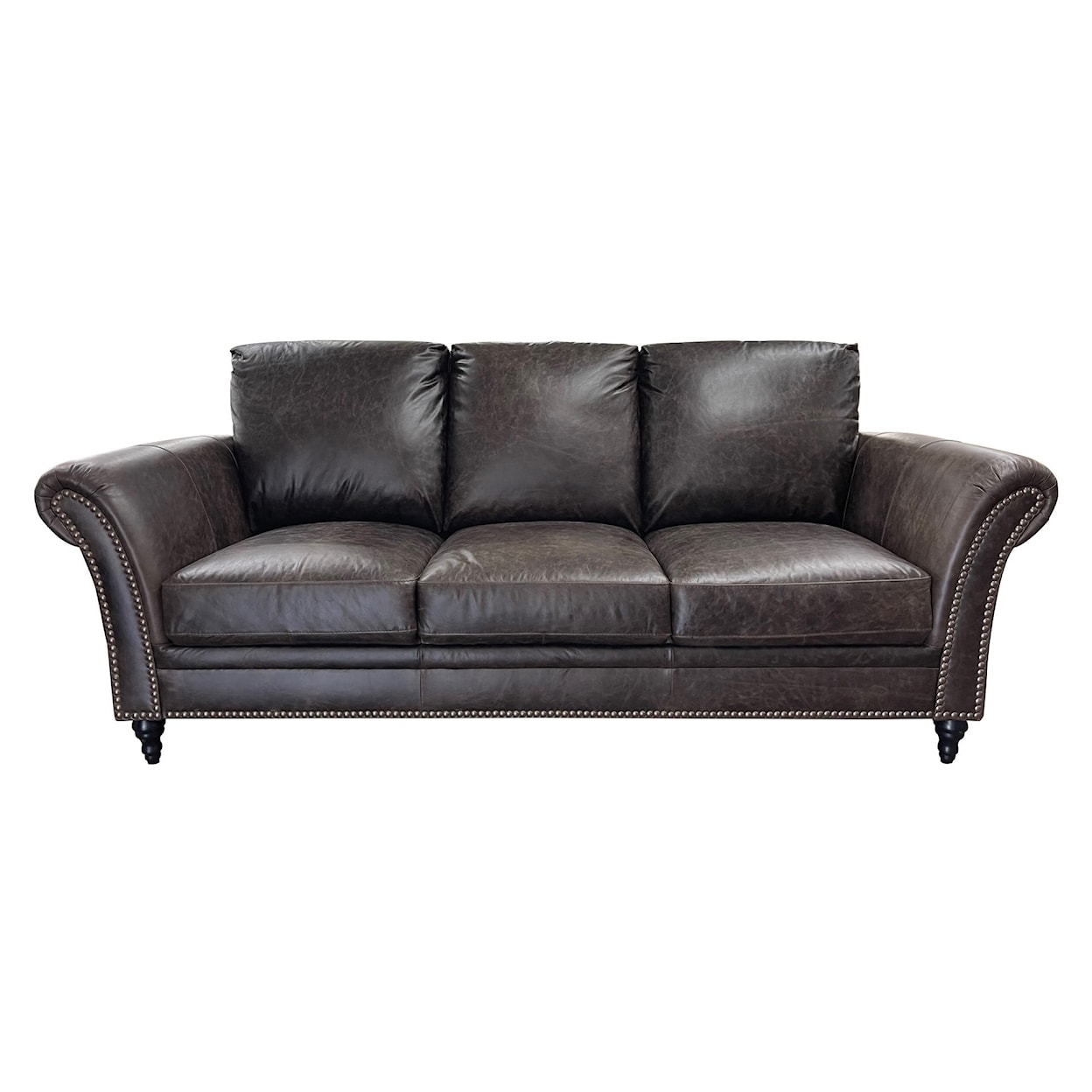 Luke Home Windish Premium Leather Sofa