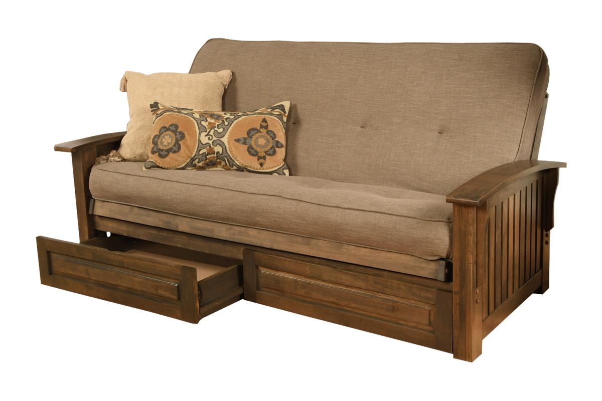 Complete Full Futon with Drawers