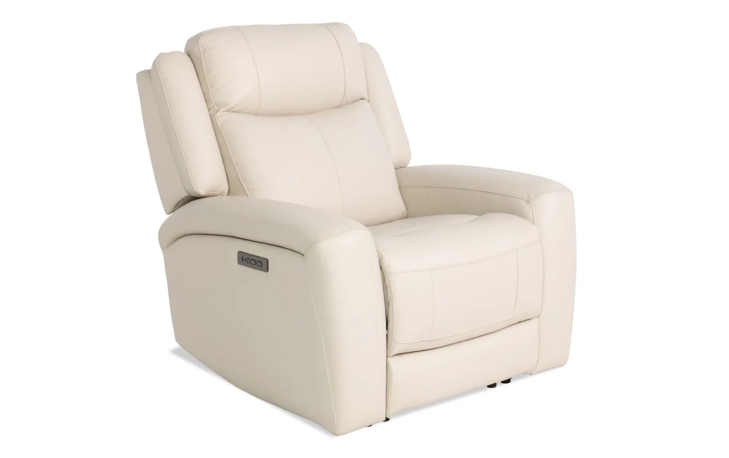 Leather/Vinyl Power Recliner