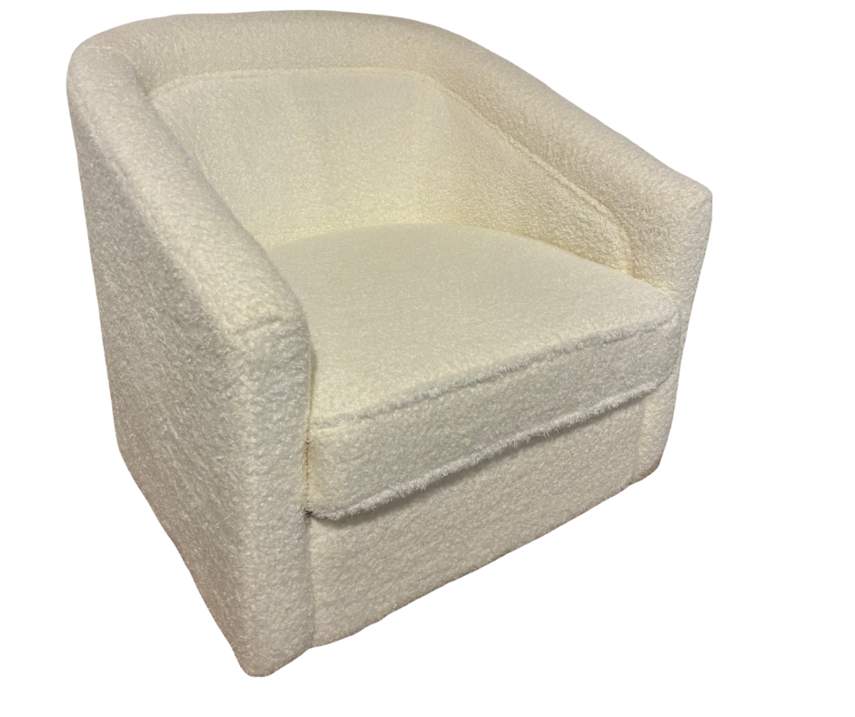 Shearling Swivel Chair